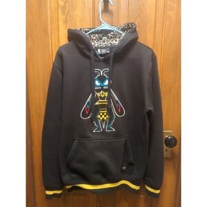 Bleecker And Mercer Hoodie "Tribal Bee"  Size Med‎